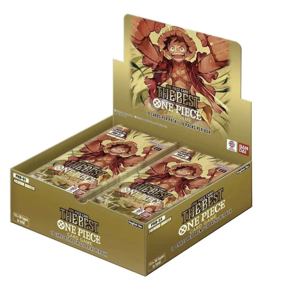 One Piece PRB-01 The Best booster box